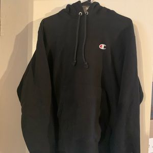 Champion sweatshirt/hoodie medium black